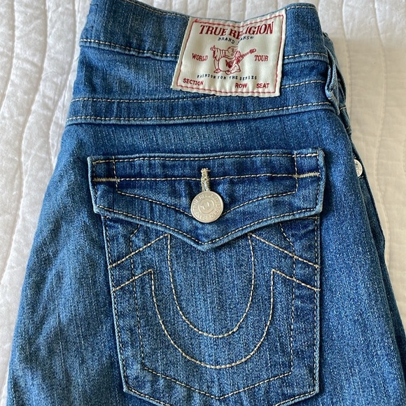 True Religion Halle Super Skinny Highrise Jean size 27 - Picture 2 of 6